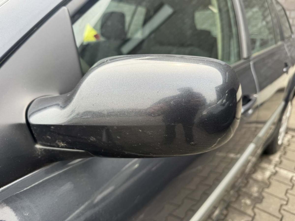 Renault Megane 2 original Au&szlig;enspiegel links elektrisch verstellbar TEB66 Graphitschwarz Bj.2006